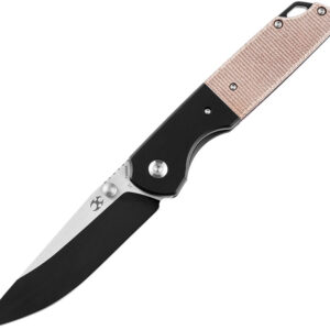 Navaja Kansept Knives Warrior Linerlock Brn Micarta T1005S5