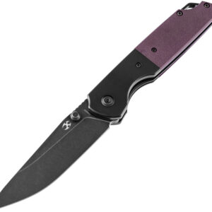Navaja Kansept Knives Warrior Linerlock Purple G10 T1005S6