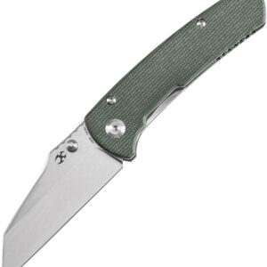Navaja Kansept Knives Main Street Linerock Grn Mic T1015E2