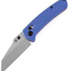 Navaja Kansept Knives Main Street Crosslock Blue T1015V3