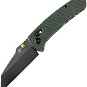 Navaja Kansept Knives Main Street Crosslock Grn T1015V6