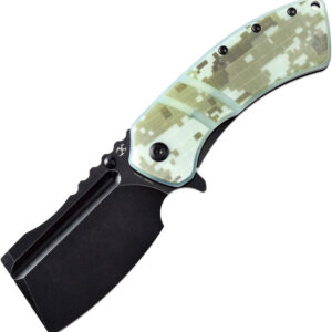 Navaja Kansept Knives XL Korvid Linerlock Jade Camo  T1030B2