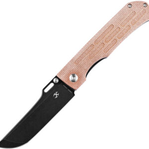 Navaja Kansept Knives Reedus Linerlock Brn Micarta T1041A5