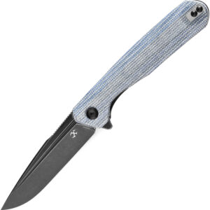 Navaja Kansept Knives Qilin Linerlock Blue Micarta T1047A4