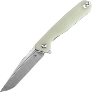 Navaja Kansept Knives Qilin Linerlock Jade G10  T1047T5