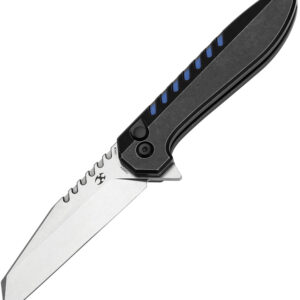 Navaja Kansept Knives Kosame Button Lock BSW/Blue T1093F4