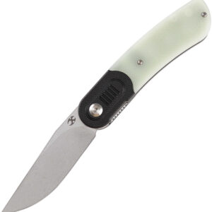 Navaja Kansept Knives Reverie Linerlock Blk/Jade T2025B4