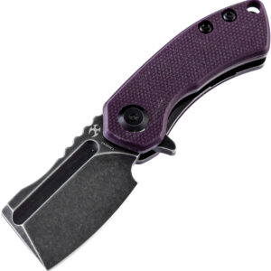 Navaja Kansept Knives Mini Korvid Linerlock Purple T3030A3