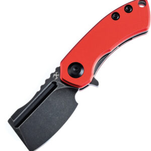 Navaja Kansept Knives Mini Korvid Linerlock Red G10 KT3030P3