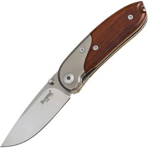 Navaja LionSTEEL Mini Linerlock Santos Wood 8200 ST