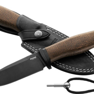 Cuchillo LionSTEEL ACHA Fixed Blade Green AH B BLG