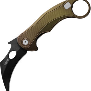 Navaja LionSTEEL LEone Mid Framelock Grn PVD LE2 A GB