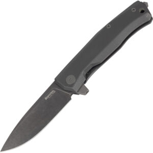 Navaja LionSTEEL Myto Framelock Titanium Black MT01B BW