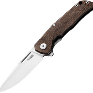 Navaja LionSTEEL Q4TTRO Framelock GrnBurlap Q4 BGR