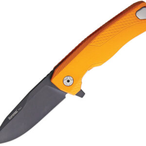 Navaja LionSTEEL ROK Framelock Orange ROK A OB