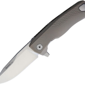Navaja LionSTEEL ROK Titanium Linerlock Bronze ROK B