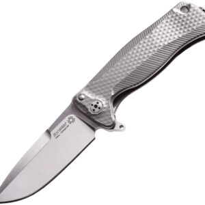 Navaja LionSTEEL SR22 Framelock Titanium Gray SR22 G