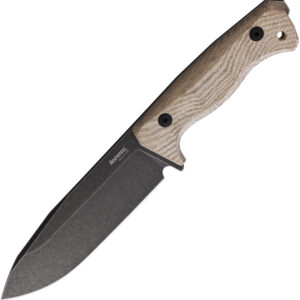 Cuchillo LionSTEEL T6 Fixed Blade Black/Natural T6B 3V CVN
