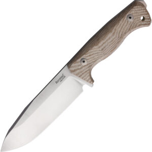 Cuchillo LionSTEEL T6 Fixed Blade Natural Micarta T6 3V CVN