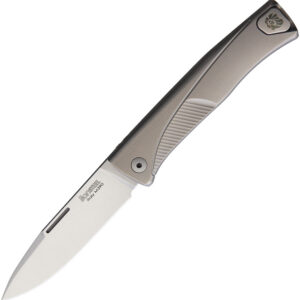 Navaja LionSTEEL Thrill Slip Joint Gray Ti TL GY
