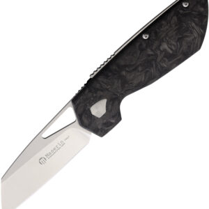 Navaja Maserin 371 W-Lock Black Fat CF  371/N