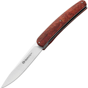 Navaja Maserin Gourmet Linerlock Red Burl 380RR