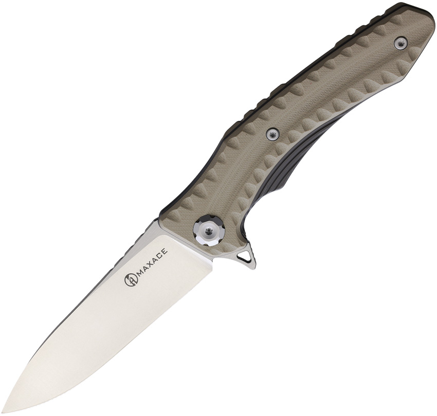 Navaja Maxace Zealot Linerlock Tan Mcz203