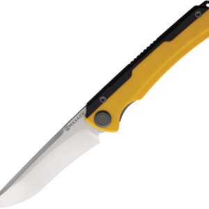 Navaja Maxace Kestrel Framelock Yellow MAXMM28-1-B