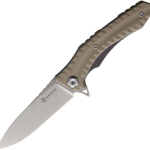 Navaja Maxace Zealot 2.0 Linerlock Brown G10 MZ206