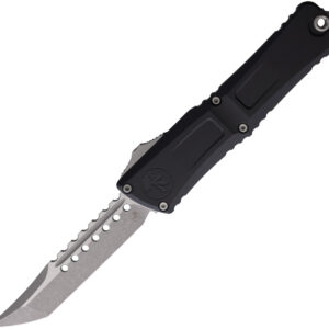 Navaja automática Microtech Auto Combat Troodon Hellhound 1219-10APS