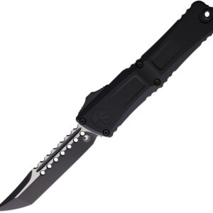 Navaja automática Microtech Auto Combat Troodon Hellhound 1219-1TS