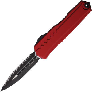 Navaja automática Microtech Auto Cypher II D/E OTF FS Red 1242-3RD