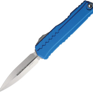 Navaja automática Microtech Auto Cypher II D/E OTF Blue 1242-4BL