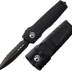 Navaja automática Microtech Auto Luminary D/E Stiletto Pro 1270-3DLCT SET1