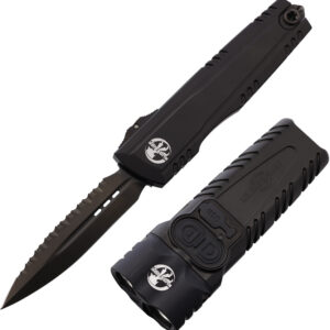 Navaja automática Microtech Auto Luminary D/E Stiletto Pro 1270-3DLCT-SET