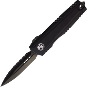 Navaja automática Microtech Auto Luminary D/E FS DLC 1270-3DLCTSH