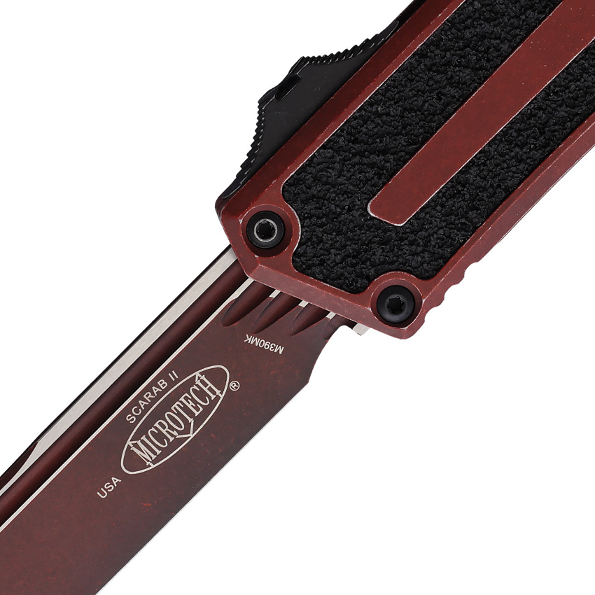 Navaja automática Microtech Auto Scarab II OTF S/E Gen III 1278-1WCM - Image 2