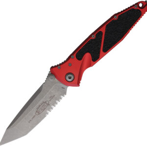 Navaja Microtech Socom Elite TE Linerlock Red 161-11APRD