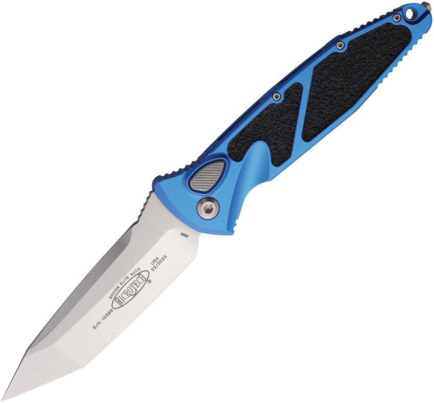 Navaja automática Microtech Auto Socom Elite Buttonlock Bl 161A-10BL