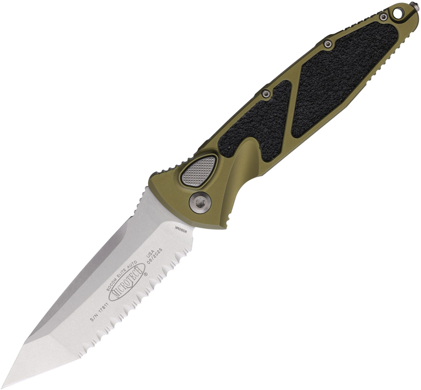 Navaja automática Microtech Auto Socom Elite Buttonlock 161A-12OD