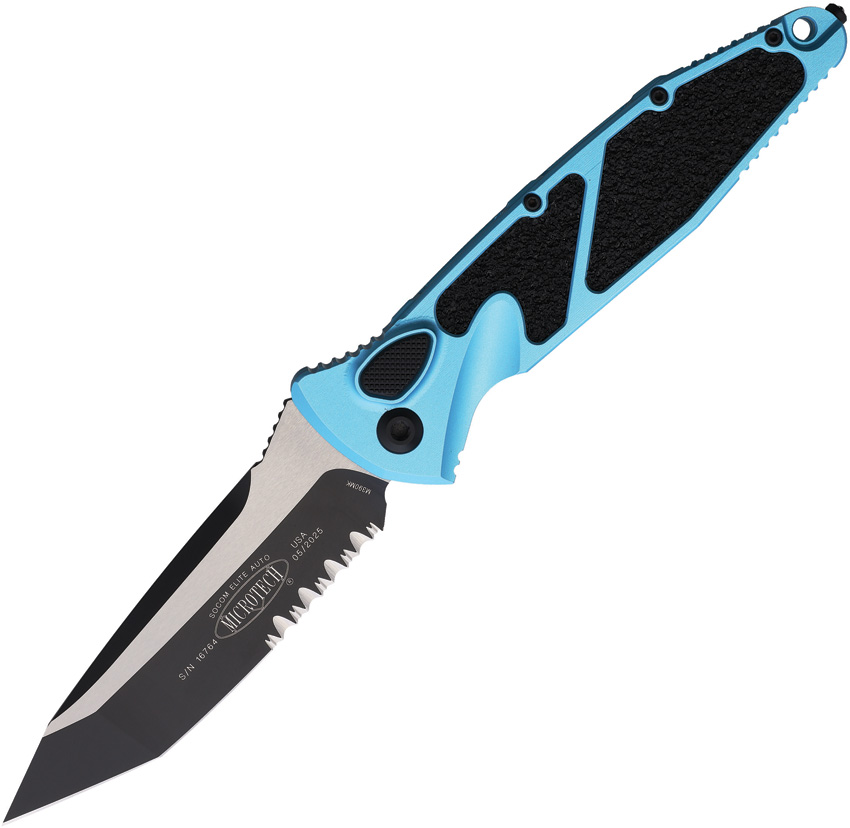 Navaja automática Microtech Auto Socom Elite Buttonlock 161A-2TQ