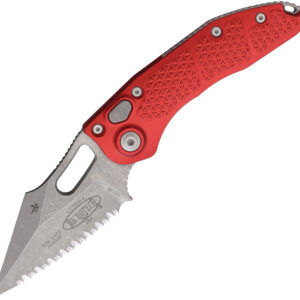 Navaja automática Microtech Auto Stitch S/E Button Lock AP 169-12APRD