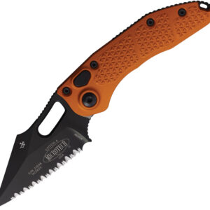 Navaja automática Microtech Auto Stitch S/E Button Lock Or 169-3OT