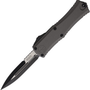 Navaja automática Microtech Auto Hera II Mini OTF Gray 1701M-1NC
