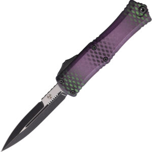 Navaja automática Microtech Auto Hera II Mini OTF Purple 1701M-1PUX51S