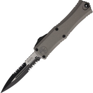 Navaja automática Microtech Auto Hera II Mini OTF Gray 1701M-2NC