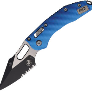 Navaja Microtech Stitch S/E Ram Lok PS Blue 169RL-2FLBL
