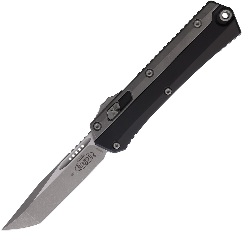 Navaja automática Microtech Auto Glykon T/E OTF AP Blk 185-10AP