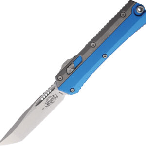 Navaja automática Microtech Auto Glykon T/E OTF SW Blue 185-10BL