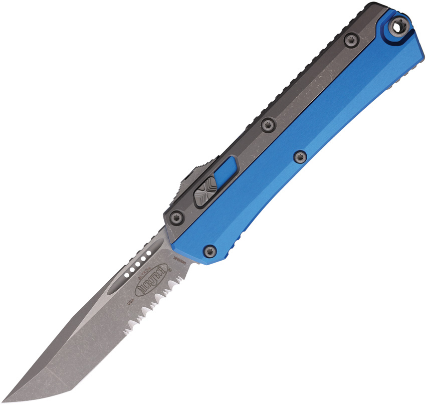 Navaja automática Microtech Auto Glykon T/E OTF AP BL 185-11APBL